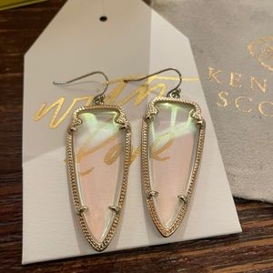 HTF Kendra Scott Iridescent Skylar earrings